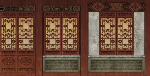 长葛隔扇槛窗的基本构造和饰件